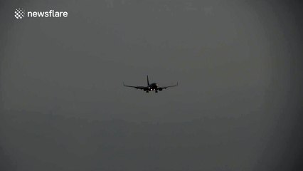 Windy landing for Ryanair flight amid Storm Henry