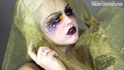 Halloween Tutorial: Dior Runway Galaxy Inspired Look