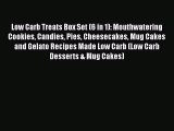 Low Carb Treats Box Set (6 in 1): Mouthwatering Cookies Candies Pies Cheesecakes Mug Cakes
