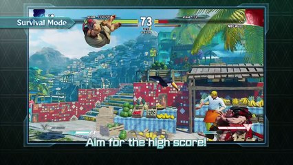 Street Fighter V présente ses modes de jeu