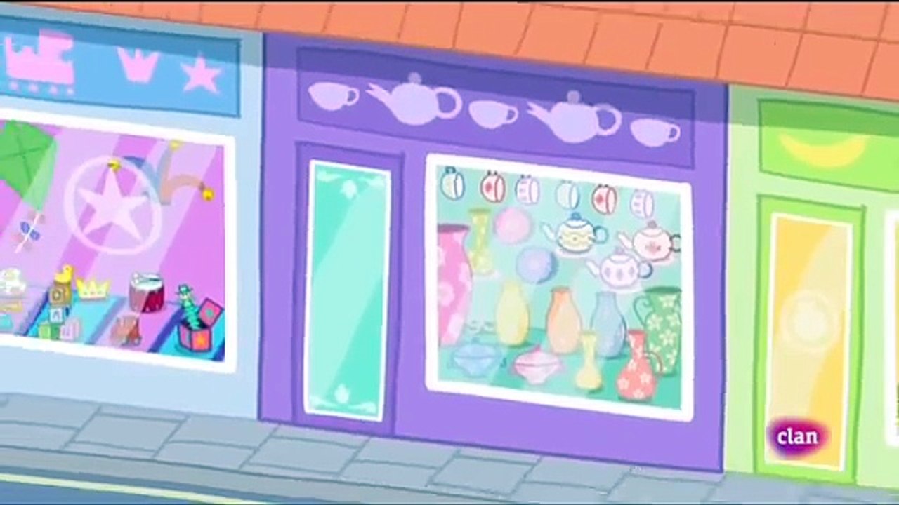 Peppa pig Castellano Temporada 4x44   El señor Bull en una tienda de porcelanas