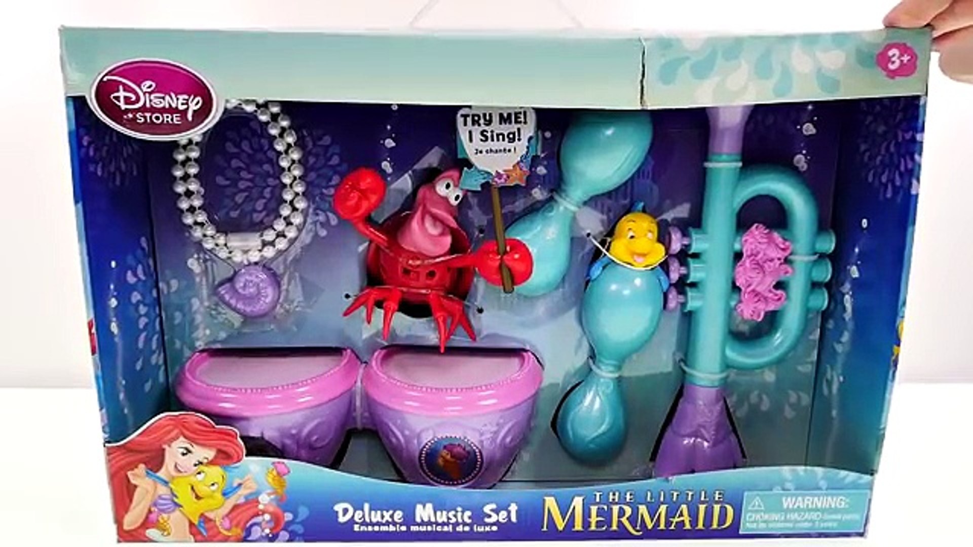 Little mermaid cheap toy set