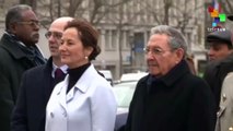 Raul Castro Makes Historic Visit to France