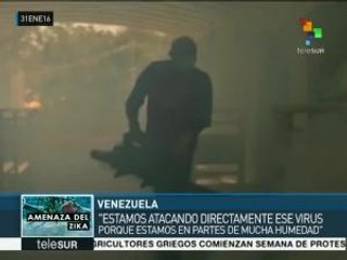 Venezuela toma acciones ante casos de contagio por virus Zika