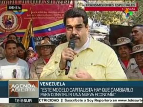 Maduro: Venezuela tiene oportunidad de construir una nueva economía