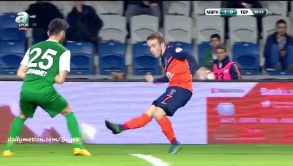 Mehmet Batdal Goal - Basaksehir 1-0 Tepecik - 01-02-2016