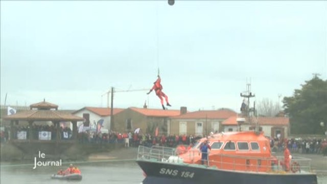 Saint-Gilles-Croix-de-Vie : un exercice d'hélitreuillage effectué