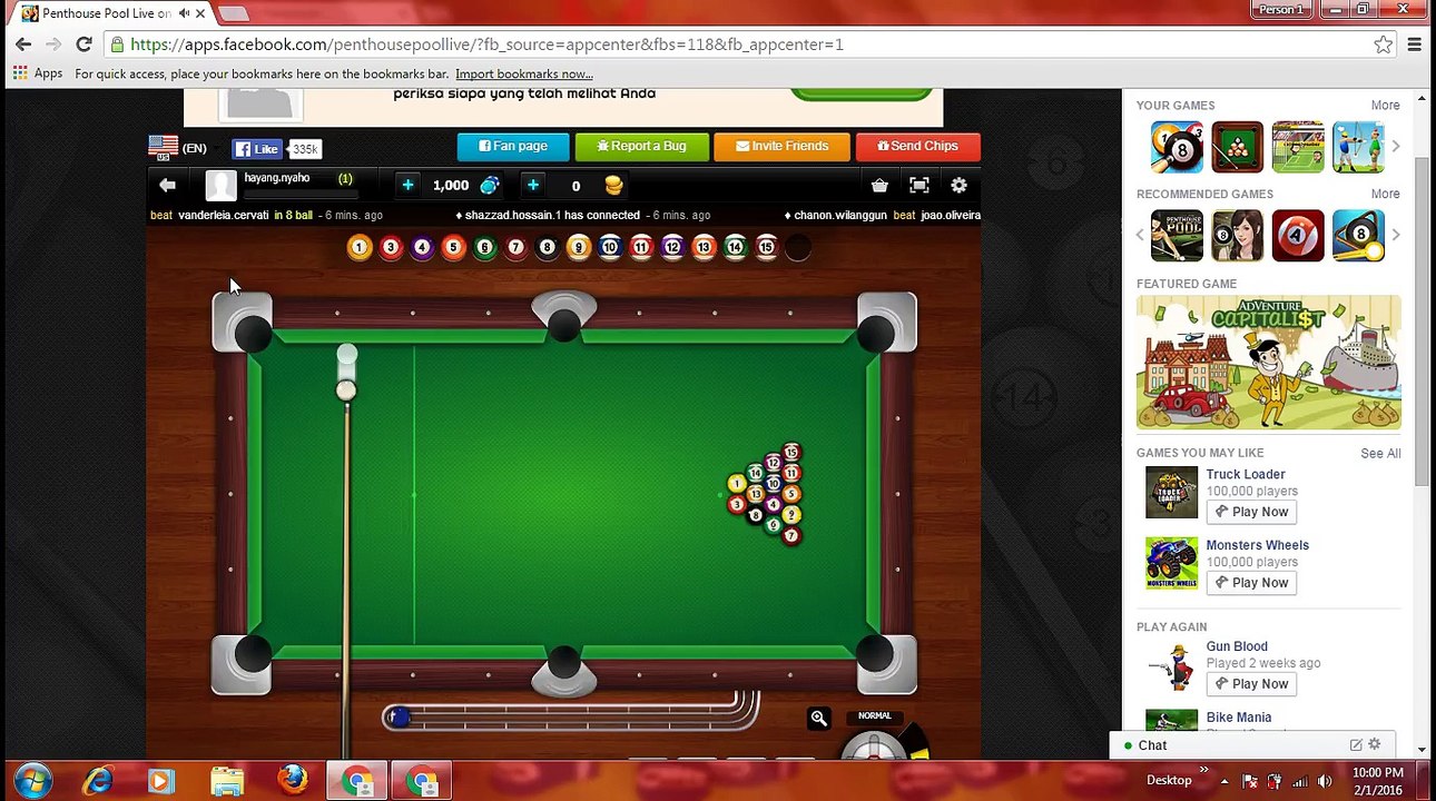 Penthous Pool Live