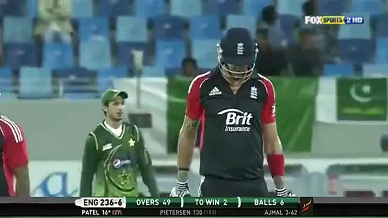 Saeed Ajmal vs Kevin Pietersen - All dismissals ll must watch