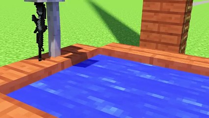 JUMP SkeleGUN and ZOMBIE Minecraft Animation