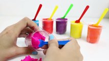 Play Doh Surprise Color Yogurt Cups Colored with Masha and The Bear Маша и Медведь Minnie Mouse Toy