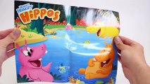 Play Doh Hungry Hungry Hippos Eats Playdoh Fish Hasbro Toys Review Hipopótamo Juguete Plastilina