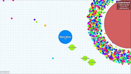 Agar.io - 88k Score on an empty Experimental Server