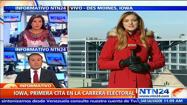 Donald Trump, el candidato que llama la atención de votantes indecisos en Iowa