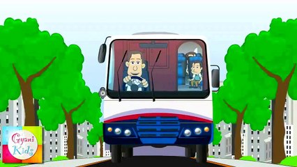 The Wheels on the Bus Go Round and Round - Sing-A-Long (Karaoke Version)