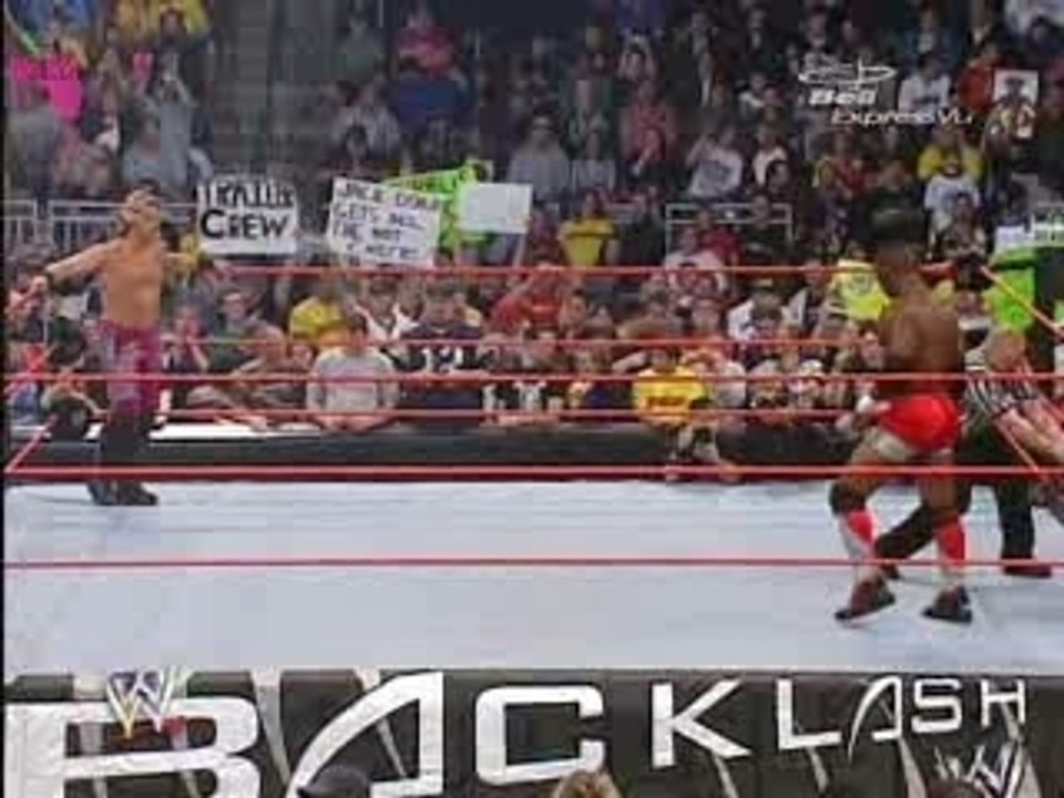 WWE Backlash 2005 - Chris Jericho vs Shelton Benjamin