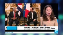 Raul Castro en France : un signe de normalisation des relations avec l'Occident