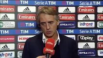 Mancini insulta Mikaela Calcagno per il dito medio in diretta tv Premium dopo Milan-Inter 3-0