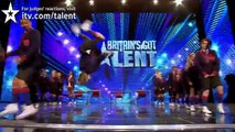 Nu Sxool dance troupe - Britain\'s Got Talent 2012 audition - UK version