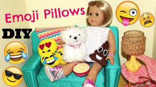 DIY American Girl Emoji Pillows