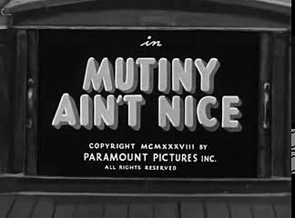 Popeye the Sailor -- Mutiny Ain't Nice