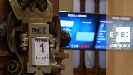 El Ibex 35 cotiza plano pasado el mediodía