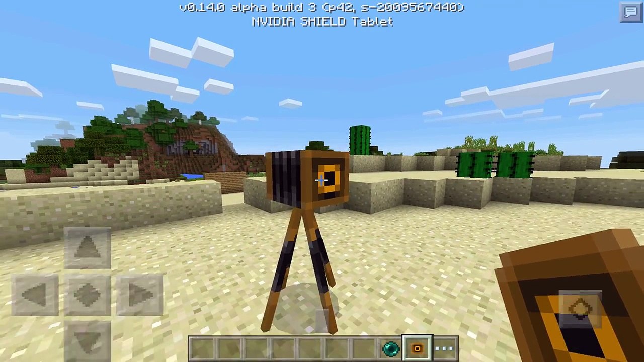 Minecraft PE 0.14.0 Hidden Features Camera