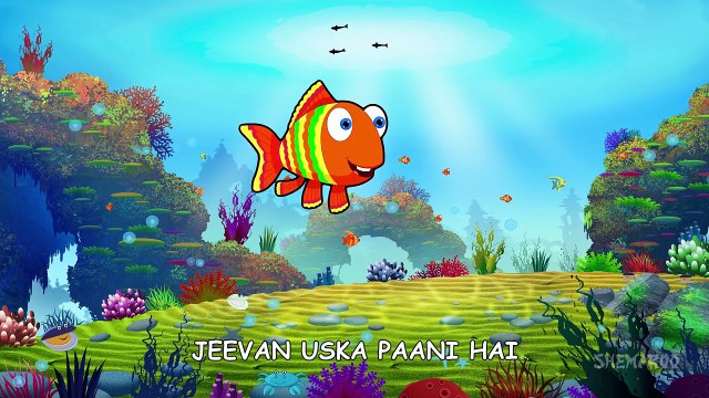 Hindi Rhymes for Children - Machali Jal Ki Rani Hai (मछली जल की रानी है ) - Hindi Balgeet