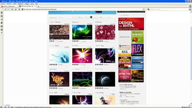 How to add brushes in adobe photoshop CS4