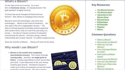 BitCoin What Is It?