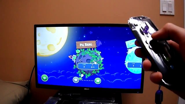 Review Roku 3 Angry Birds Space Rovio HDTV HD Streaming Media Player