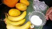 Mango N banana Smoothie - Mango N banana Lassi ( Cooking With Fouzia )