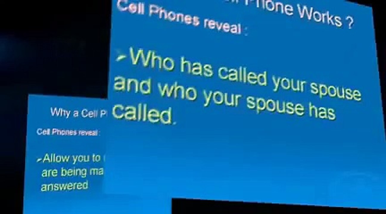 How to Catch A Cheating Spouse Using Their Cell...
