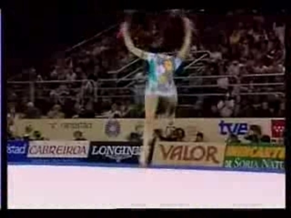 Alina Kabaeva Madrid World Championships 2001