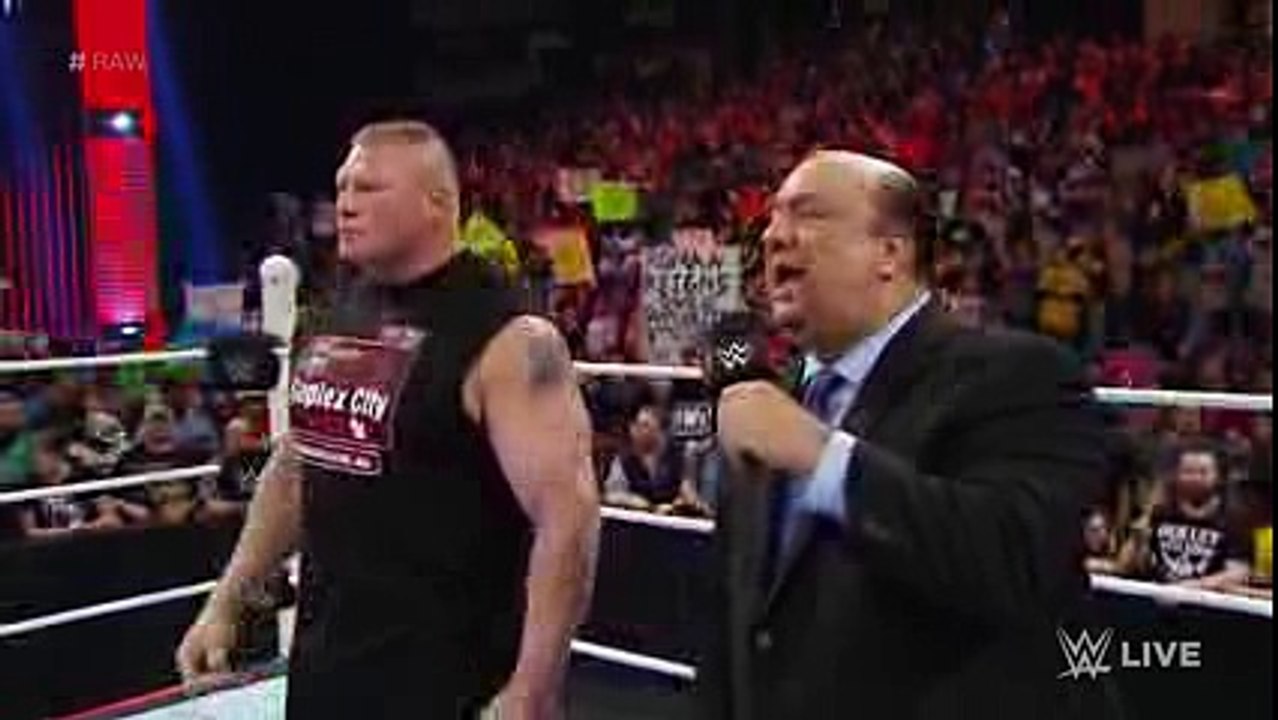 Dean Ambrose wants Brock Lesnar to take him to Suplex City- Raw, February 1, 2016