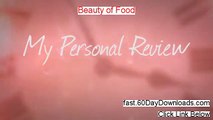 Beauty of Food Review and Risk Free Access (BEFORE YOU BUY)