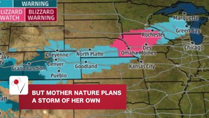 Blizzard Threatens Iowa Caucus
