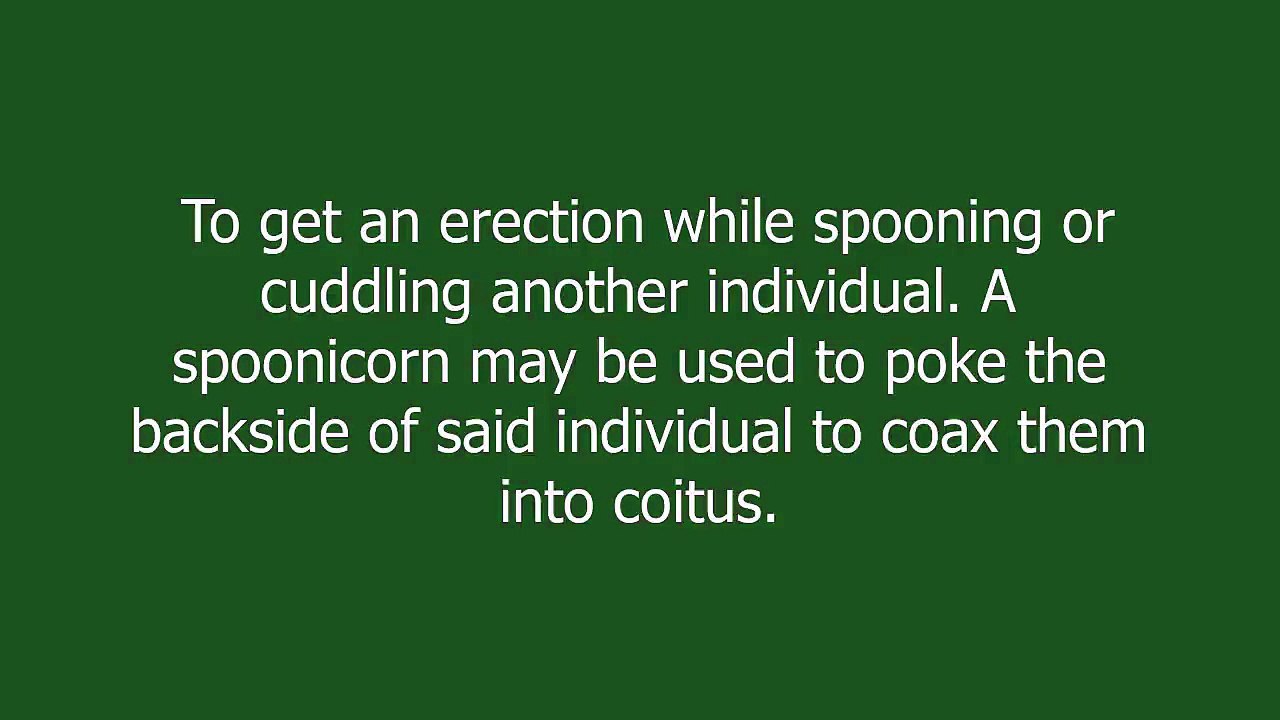 spoonicorn meaning and pronunciation