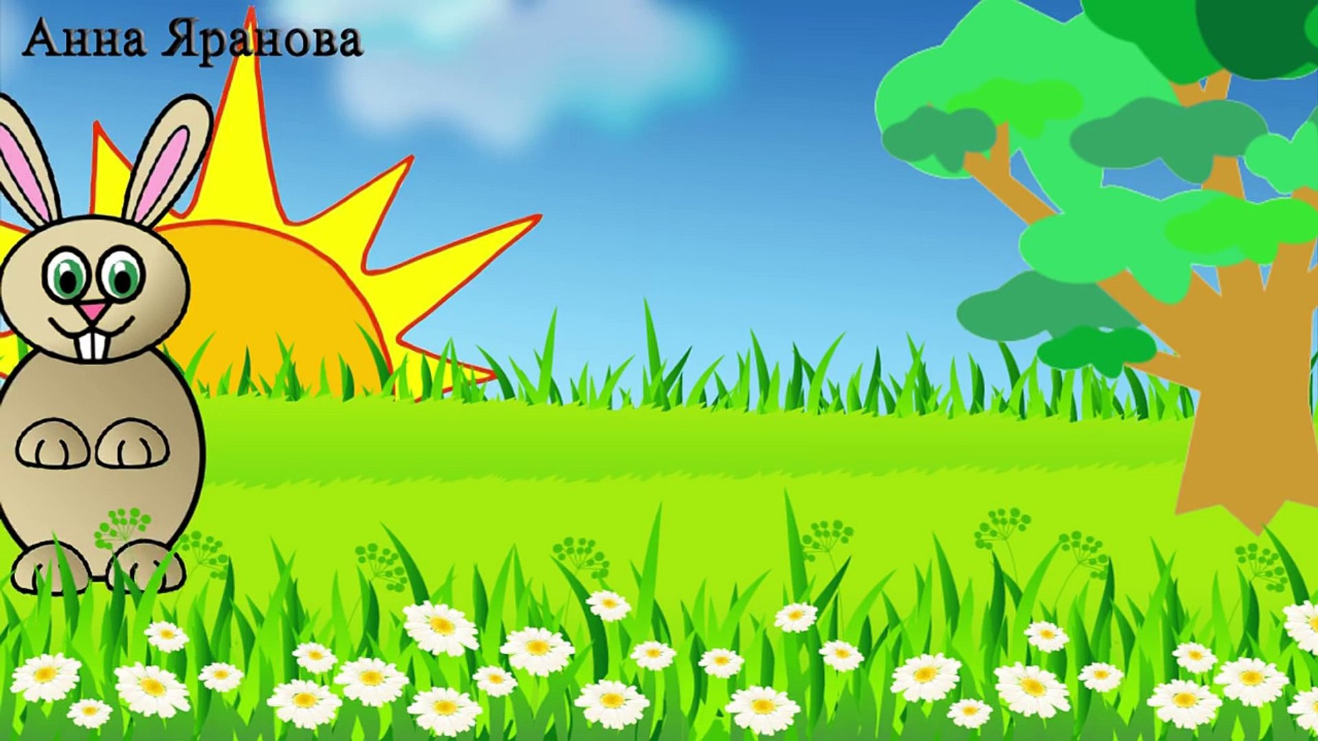 ⁣Russian funny song about bunny