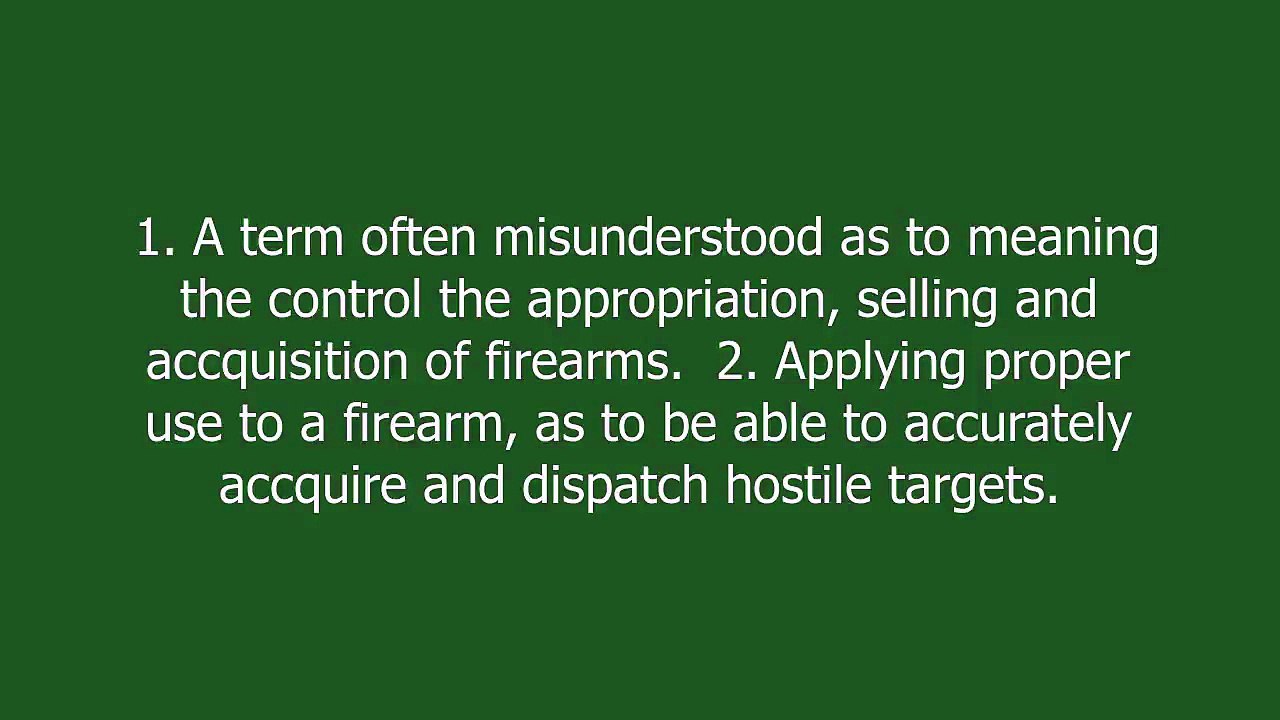 gun control meaning and pronunciation