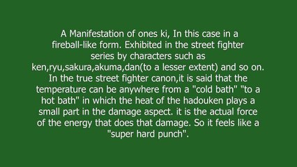 hadouken meaning and pronunciation