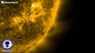 GIANT Spherical Object Near the Sun On NASAS SDO!