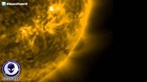 GIANT Spherical Object Near the Sun On NASAS SDO!