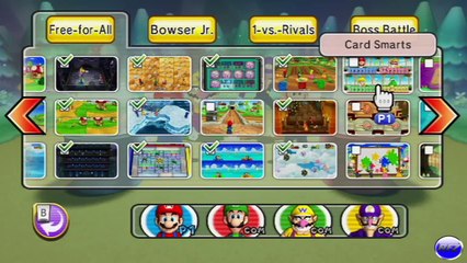 Mario Party 9 - Card Smarts ~ Free for All