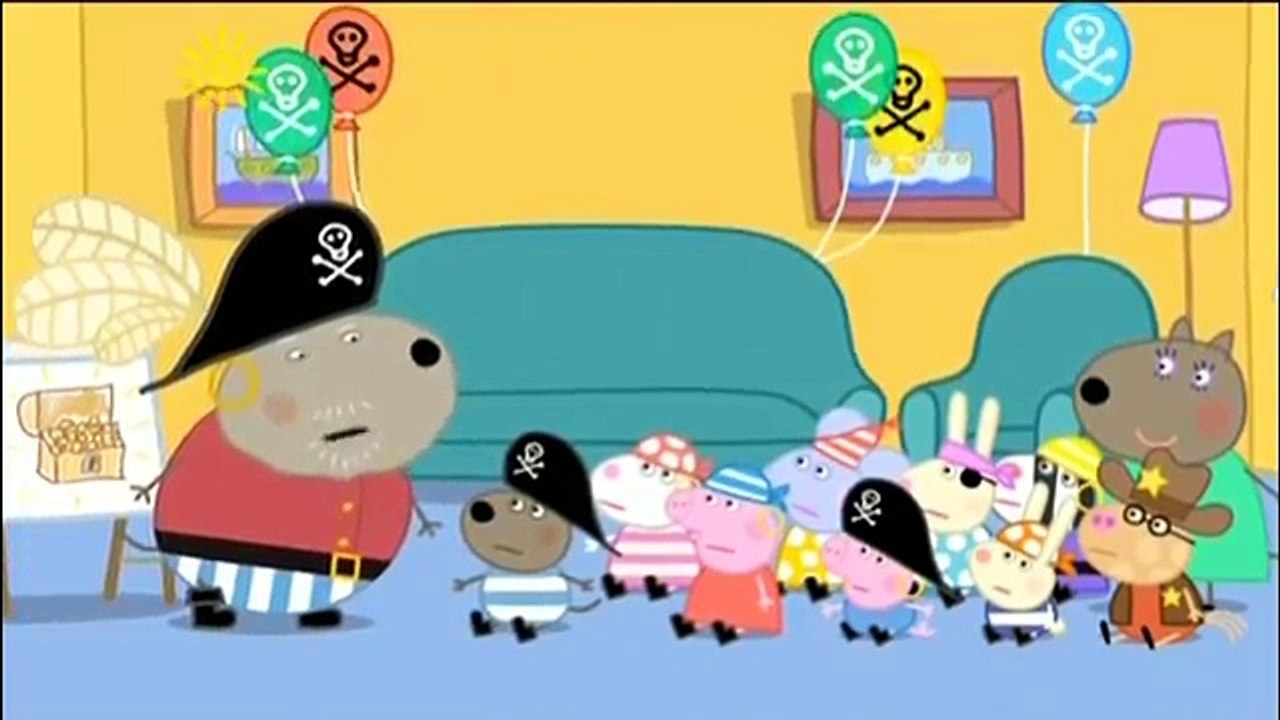 Peppa Pig Season 3 Episode 16 Danny\'s Pirate Party