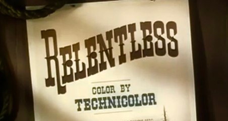 Relentless (1948) Robert Young, Marguerite Chapman, Willard Parker.  Western