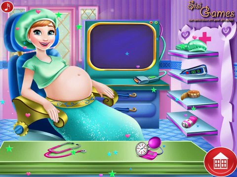Anna Pregnant Check Up Disney princess Frozen Best Baby Games For Girls