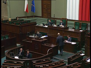Poseł Jacek Protas - Wystąpienie z dnia 27 stycznia 2016 roku.