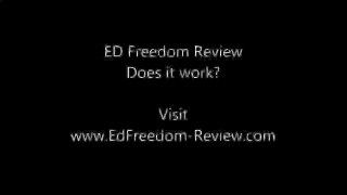 ED Freedom Review - is it a scam? Does it work?