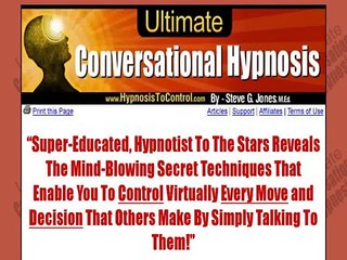 Conversational Hypnosis